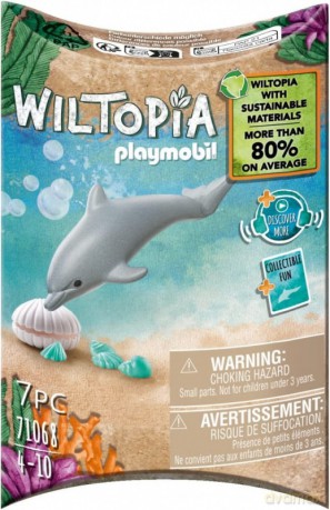 PLAYMOBIL Zestaw figurek Wiltopia 71068 Mały delfin