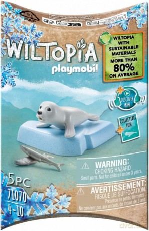 PLAYMOBIL Zestaw figurek Wiltopia 71070 Mała foka