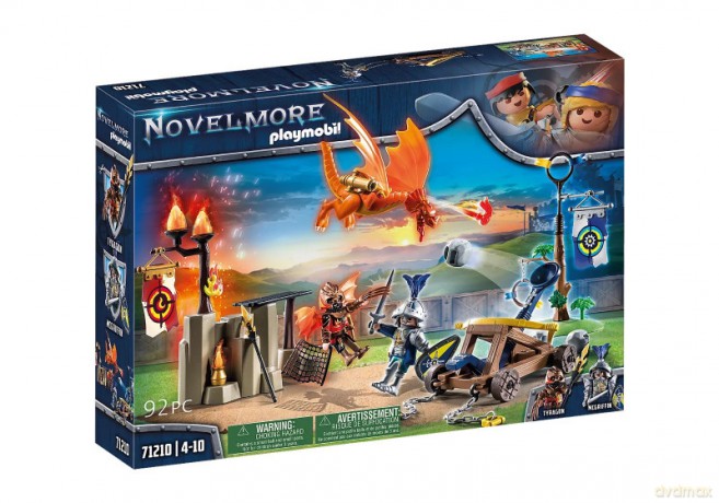 PLAYMOBIL Zestaw Novelmore 71210 Novelmore vs. Burnham Raiders - Plac turniejowy