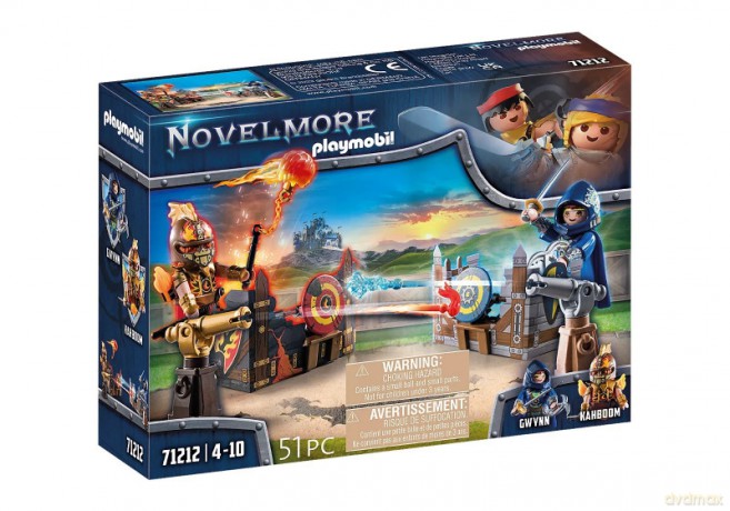 PLAYMOBIL Zestaw Novelmore 71212 Novelmore vs. Burnham Raiders - Pojedynek