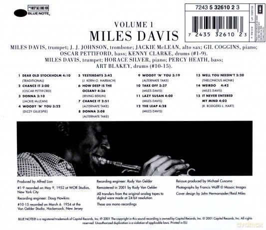 Miles Davis: Volume One [CD]