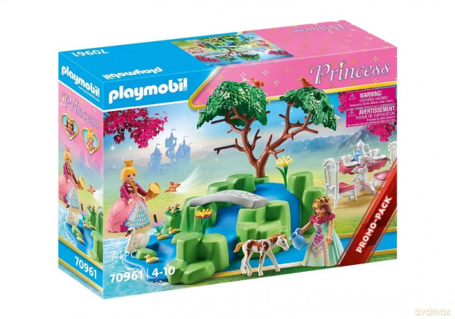 PLAYMOBIL Zestaw Princess 70961 Piknik księżniczek ze źrebakiem