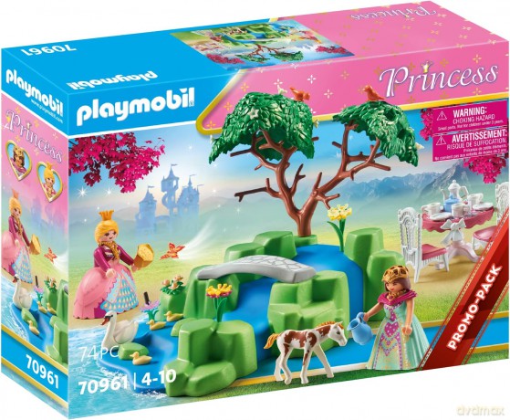 PLAYMOBIL Zestaw Princess 70961 Piknik księżniczek ze źrebakiem
