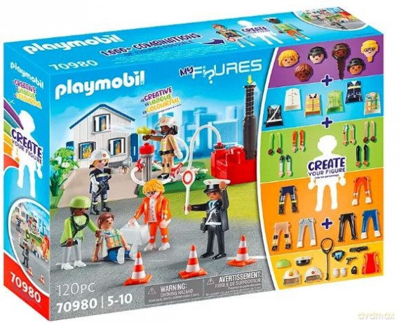 PLAYMOBIL Zestaw z figurkami 70980 My Figures: Akcja ratownicza