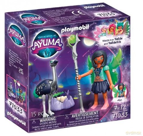 PLAYMOBIL Zestaw z figurkami Ayuma 71033 Moon Fairy ze zwierzątkiem