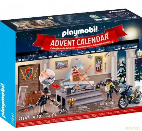 PLAYMOBIL Zestaw z figurkami City Action 71347 Kalendarz adwentowy