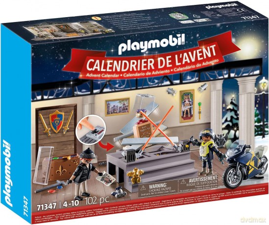 PLAYMOBIL Zestaw z figurkami City Action 71347 Kalendarz adwentowy