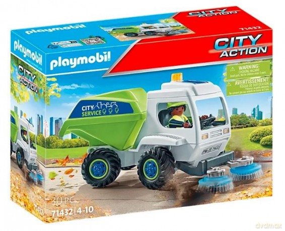 PLAYMOBIL Zestaw z figurkami City Action 71432 Zamiatarka