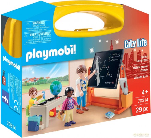 PLAYMOBIL Zestaw z figurkami City Life 70314 Skrzyneczka szkolna