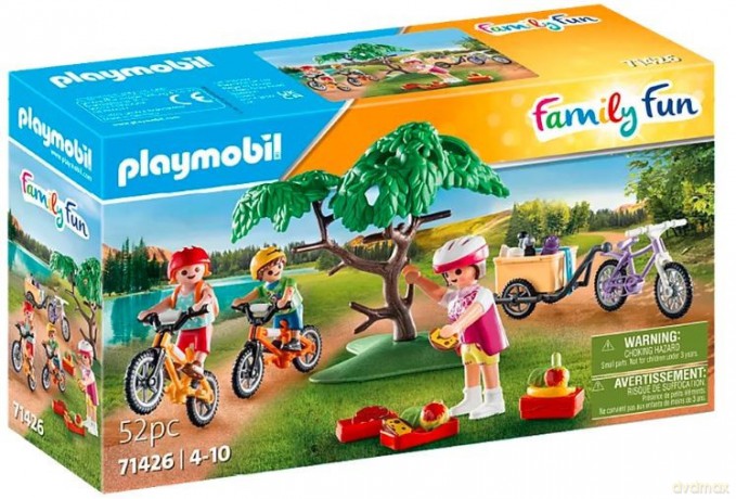 PLAYMOBIL Zestaw z figurkami Family Fun 71426 Wycieczka rowerami górskimi
