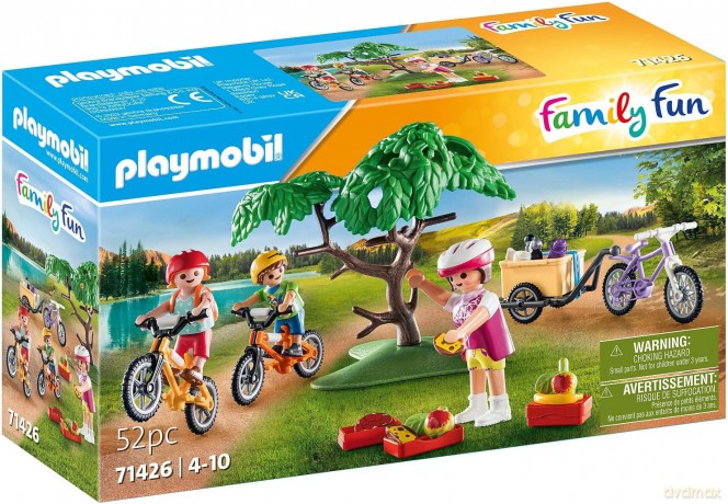 PLAYMOBIL Zestaw z figurkami Family Fun 71426 Wycieczka rowerami górskimi