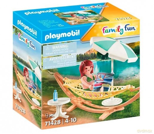 PLAYMOBIL Zestaw z figurkami Family Fun 71428 Hamak