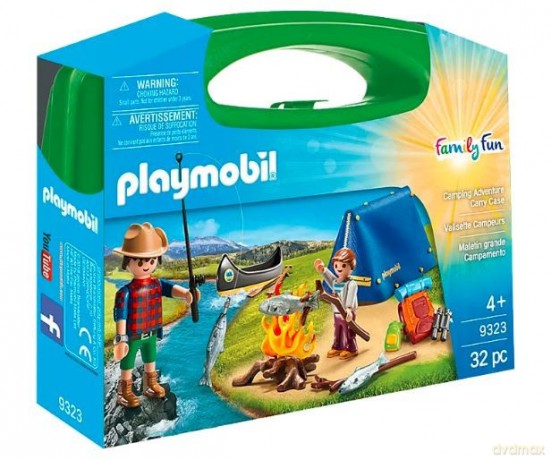 PLAYMOBIL Zestaw z figurkami Family Fun 9323 Skrzyneczka Kamping