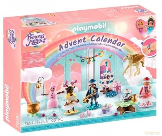 PLAYMOBIL Zestaw z figurkami Magic 71348 Kalendarz adwentowy "Święta pod tęczą"