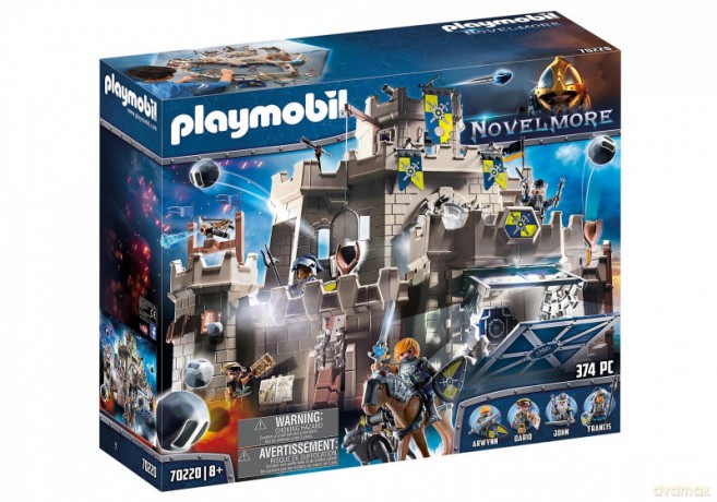 PLAYMOBIL Zestaw z figurkami Novelmore 70220 Duży zamek