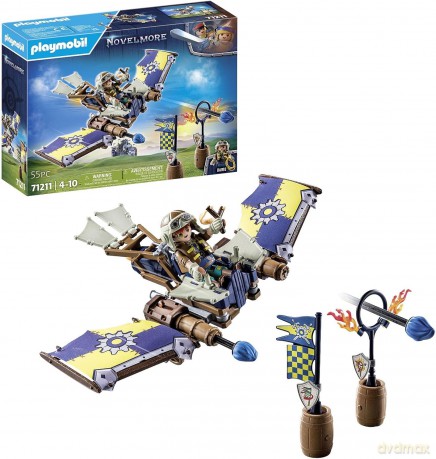 PLAYMOBIL Zestaw z figurkami Novelmore 71211 Novelmore - Szybowiec Dario
