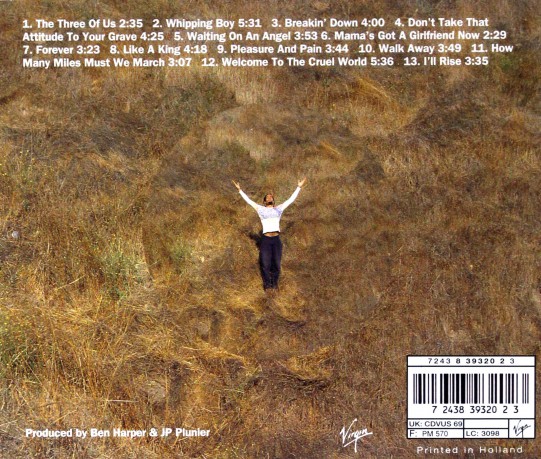 Harper, Ben: Welcome To The Cruel World [CD]