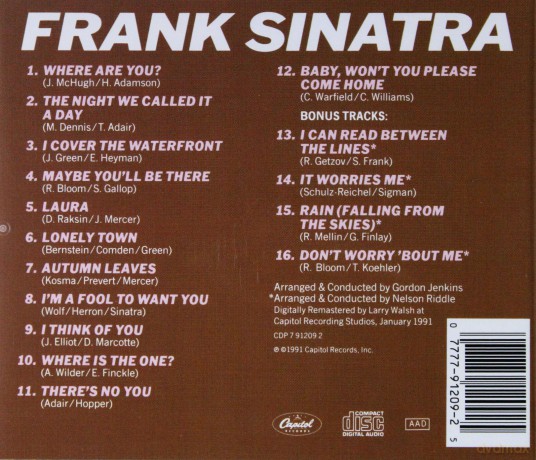 Sinatra, Frank: Where Are You [CD]