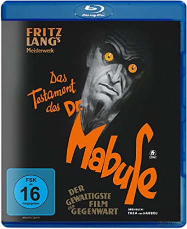The Testament of Dr. Mabuse (Testament doktora Mabuse) [Blu-Ray]