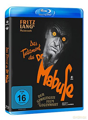 The Testament of Dr. Mabuse (Testament doktora Mabuse) [Blu-Ray]