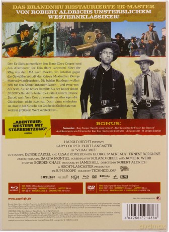 Vera Cruz (Mediabook) [Blu-Ray]+[DVD]
