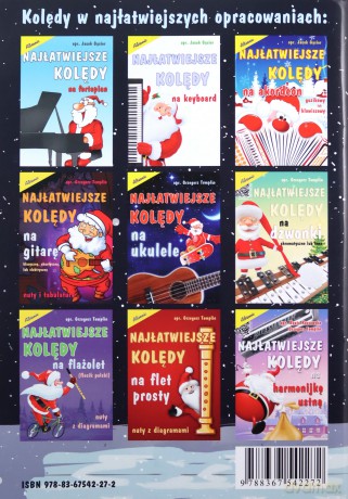 Najłatwiejsze kolędy na saksofon [KSIĄŻKA]