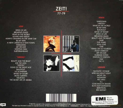 David Bowie: Zeit [5CD]