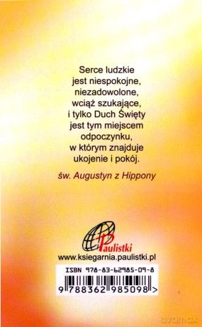 Przyjdź Duchu Święty. Nowenna do Ducha Świętego [KSIĄŻKA]