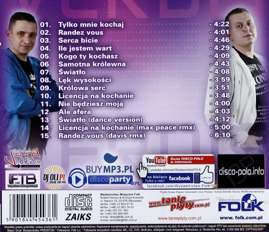 Verdis: Tylko mnie kochaj [CD]