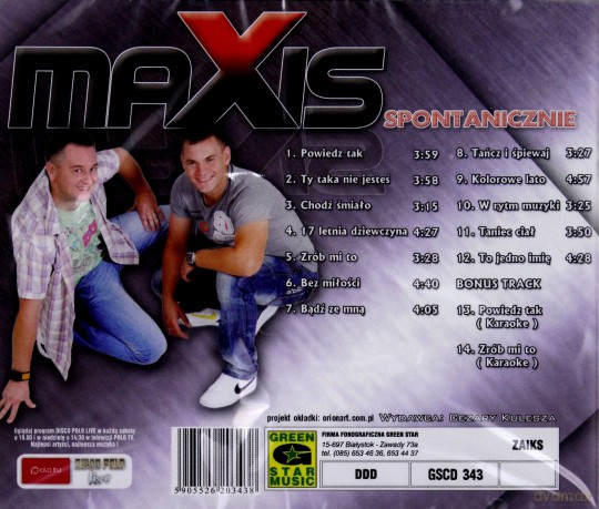 Maxis: Spontanicznie [CD]