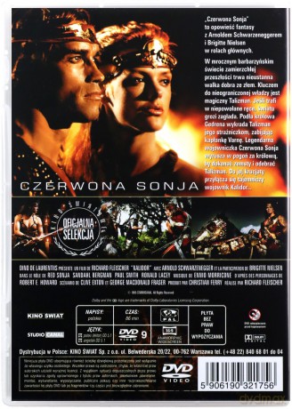 Czerwona Sonja (Kino Światowe) [DVD]