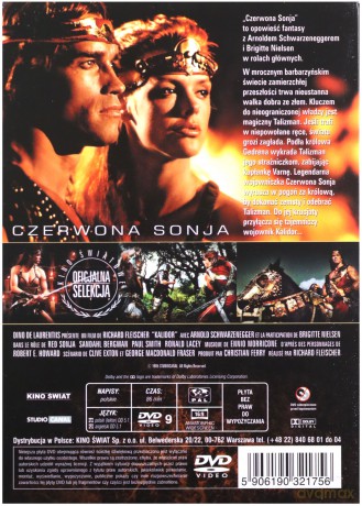 Czerwona Sonja (Kino Światowe) [DVD]