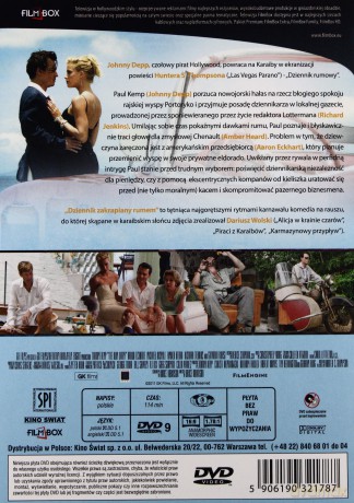 Dziennik zakrapiany rumem [DVD]