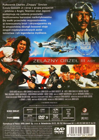 Żelazny orzeł 3: Asy (Kino Światowe) [DVD]
