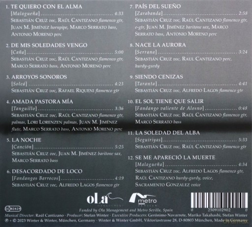Sebastian Cruz: Zarabanda [CD]