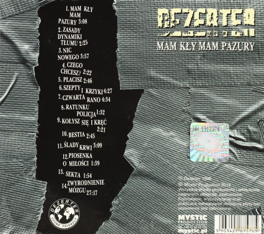 Dezerter: Mam Kły Mam Pazury (digipack) [CD]