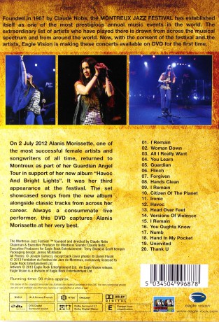Alanis Morissette: Live At Montreux 2012 [DVD]