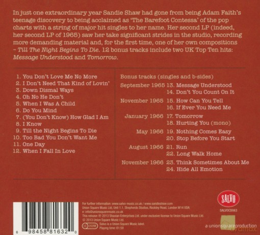 Sandie Shaw: Me (digipack) [CD]