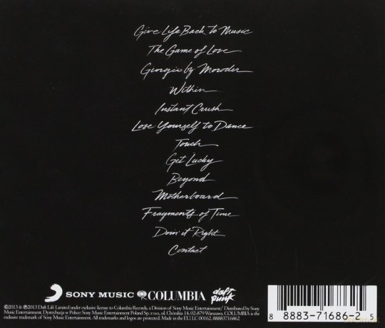 Daft Punk: Random Access Memories [CD]