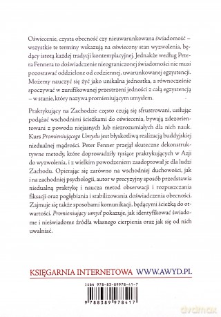 Promieniujący umysł - Peter Fenner [KSIĄŻKA]