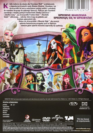 Monster High Scaris, Upioryż: Miasto Strachu [DVD]
