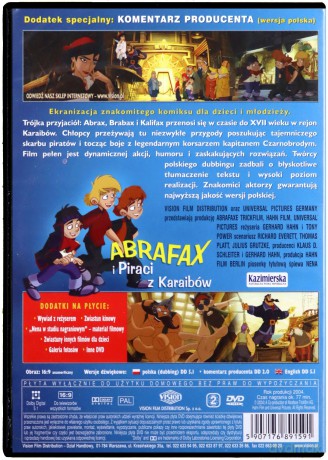 Abrafax i Piraci z Karaibów [DVD]