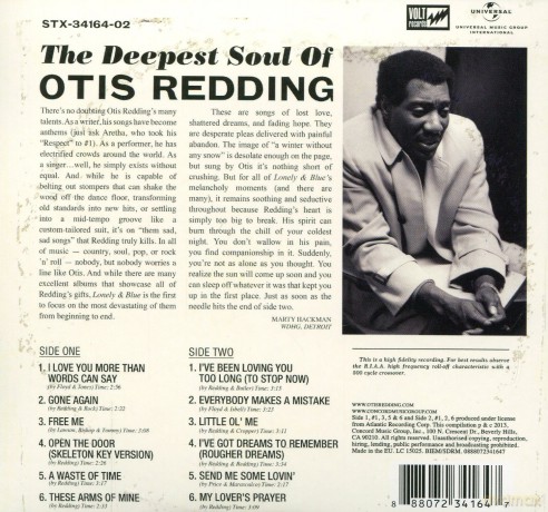 Otis Redding: Lonely&Blue: The Deepest Soul Of Otis Redding (ecopack) [CD]