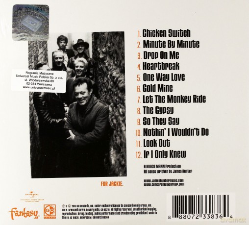 The James Hunter 6: Minute By Minute (ecopack) [CD]