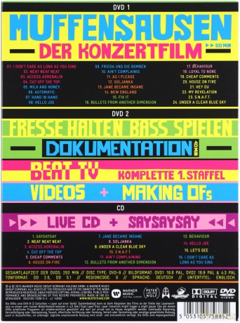 Beatsteaks: Muffensausen (digipack) [2DVD]+[CD]