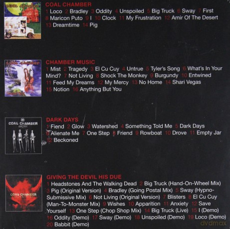 Coal Chamber: Complete Roadrunner Collection [4CD]