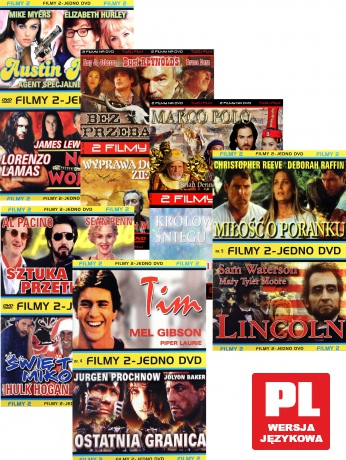 Bez przebaczenia / Wyprawa do wnętrza Ziemi / Marco polo / Królowa śniegu / Miłość o poranku / Lincoln / Sztuka przetrwania / Święty Mikołaj...? / Tim / Ostatnia granica / Austin Powers: Agent specjalnej troski... / Nocny wojownik [BOX] [6DVD]