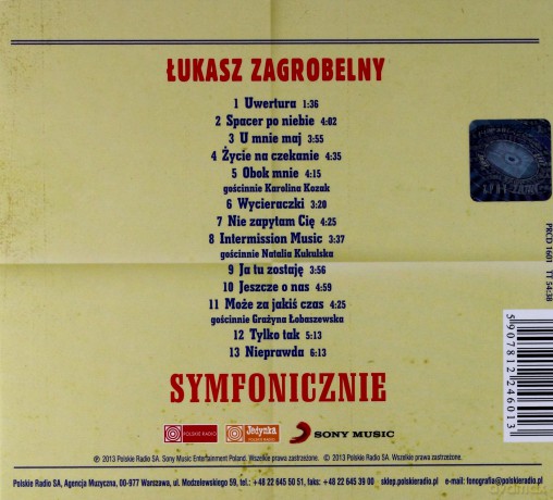 Łukasz Zagrobelny: Symfonicznie [CD]