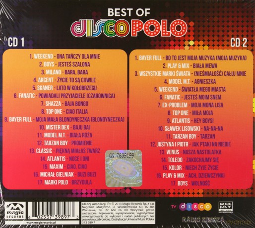 Best Of Disco Polo (digipack) [2CD]