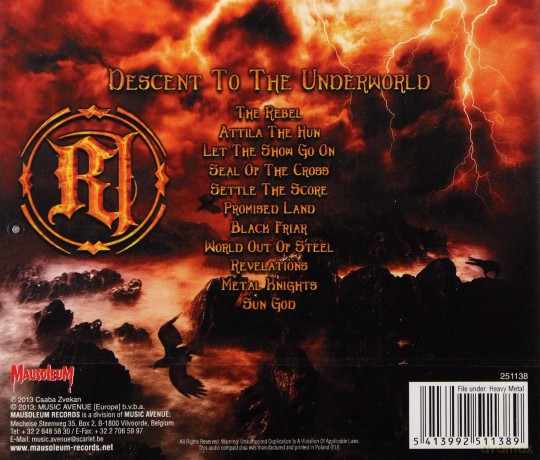 Ravenlord: Descent To The Underworld [CD]